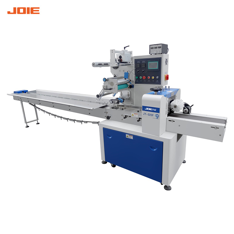 Máquina automática de envasado de flujo de helado multifuncional horizontal